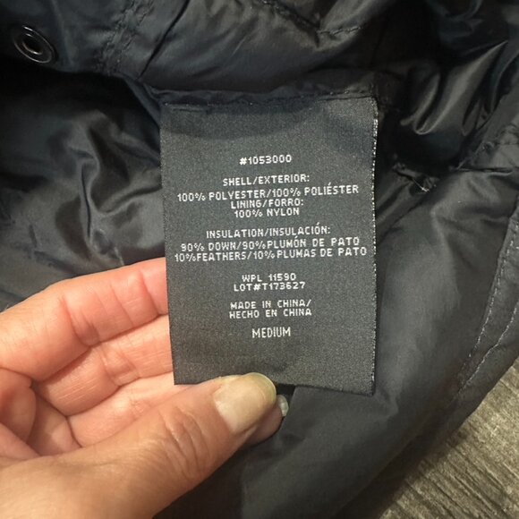 32 Degrees Heat Down Shirt Jacket Mens Medium Gorpcore Hiking Outdoor Puffer - Picture 6 of 7